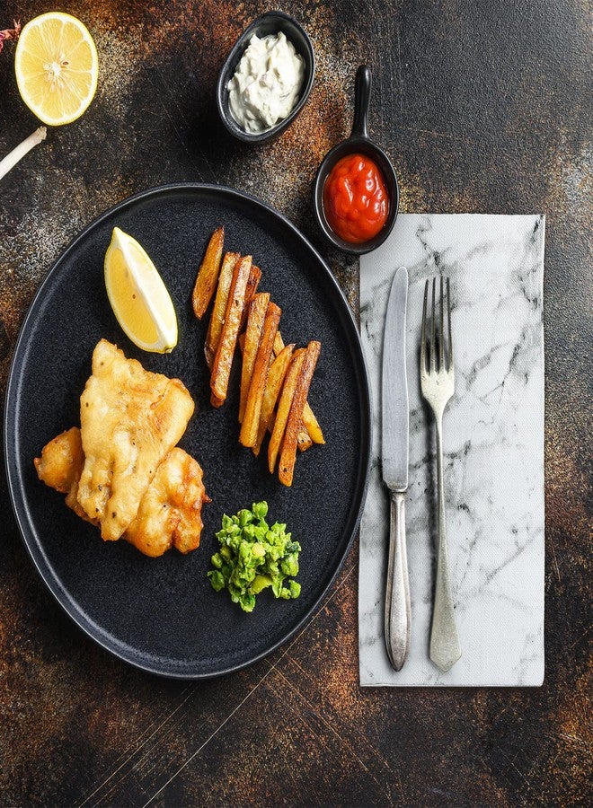 Zonon 100 Pcs Paper Hand Towels Bathroom Marble Guest Towels Disposable Paper Guest Decorative Napkins Marbleized Dinner Hand Napkin for Wedding Holiday Cocktail Party - Image 3